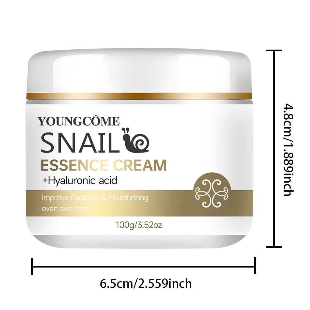 Snail Essence Cream with Hyaluronic Acid & Retinol