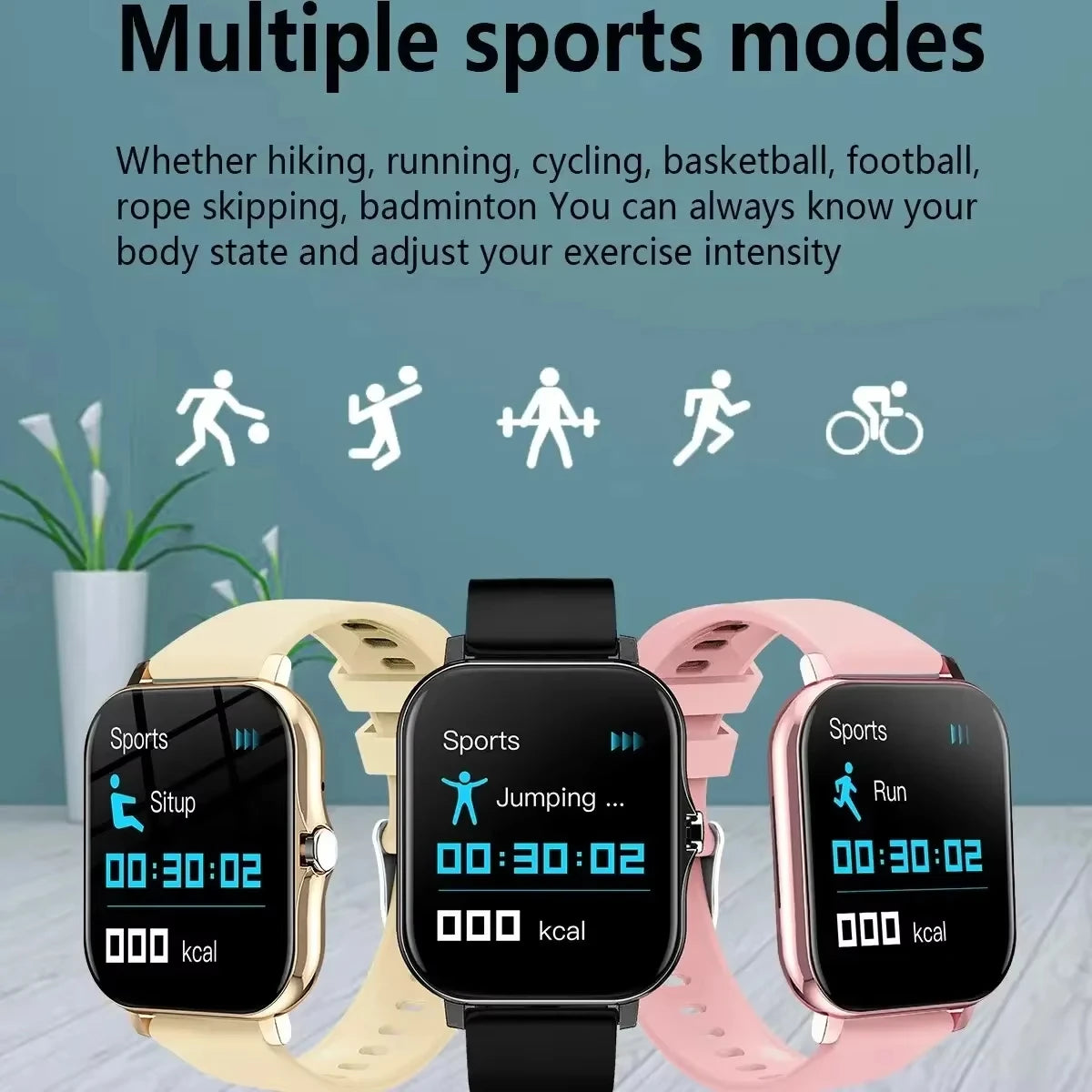 Xiaomi Smart Watch – Fitness & Health Tracker for Android/iOS