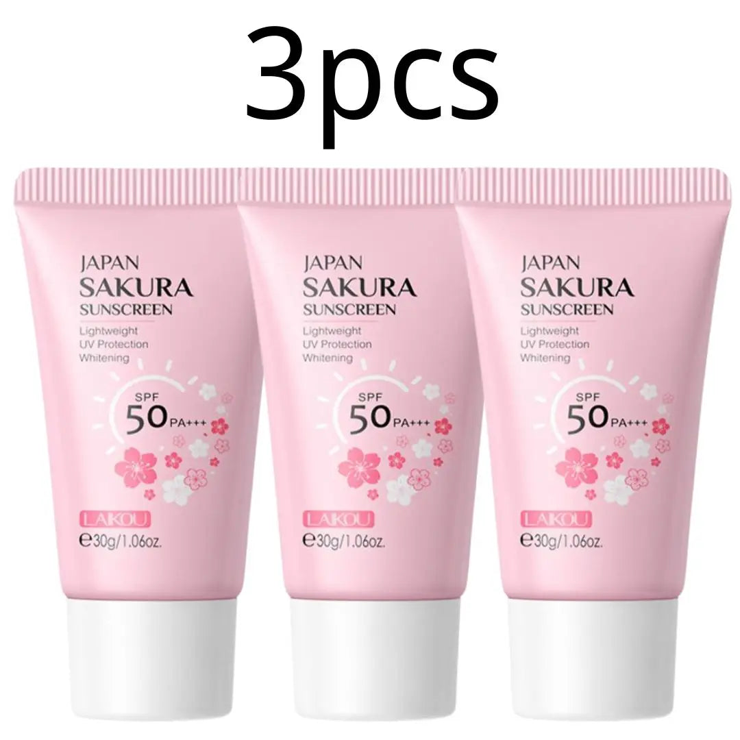 Sakura SPF50 Sunscreen Cream – Face & Body UV Protection