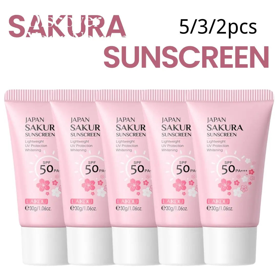 Sakura SPF50 Sunscreen Cream – Face & Body UV Protection