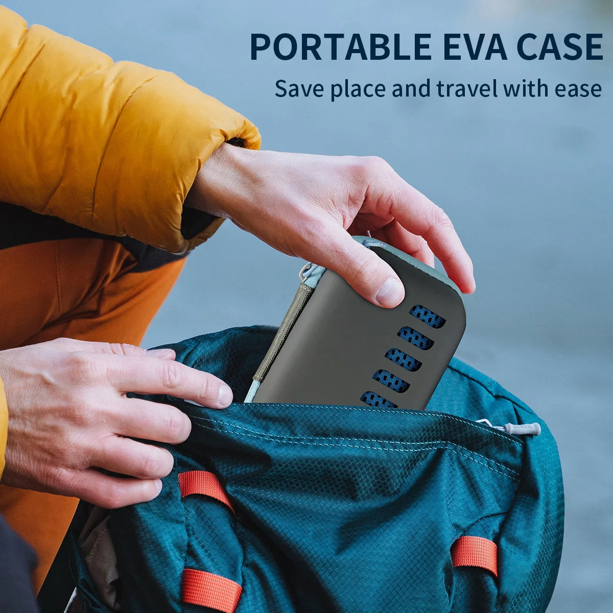 Camping Cooling Towels with EVA Case – Quick-Dry, Portable Sports & Travel Towels