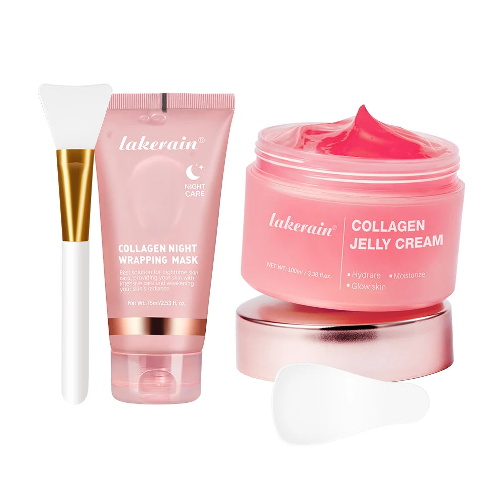 Collagen Jelly Cream – Overnight Hydrating & Firming Facial Mask