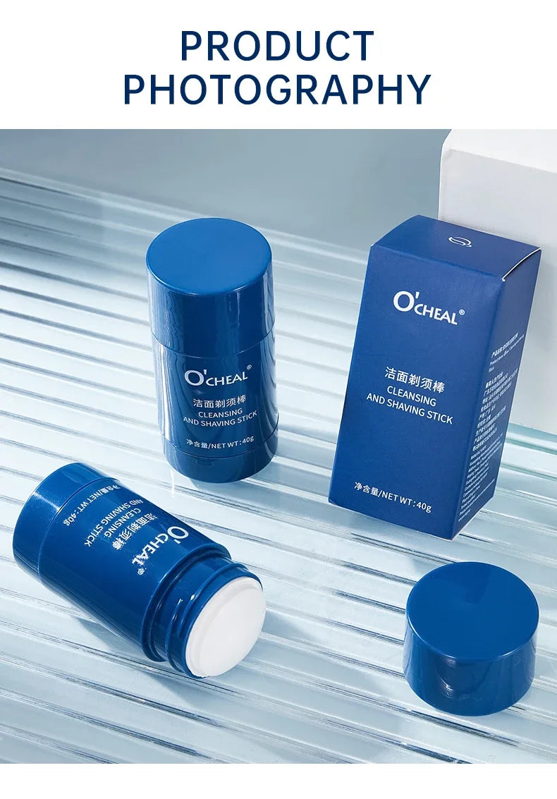 O'CHEAL 40g Facial Cleansing Gel Shaving Stick