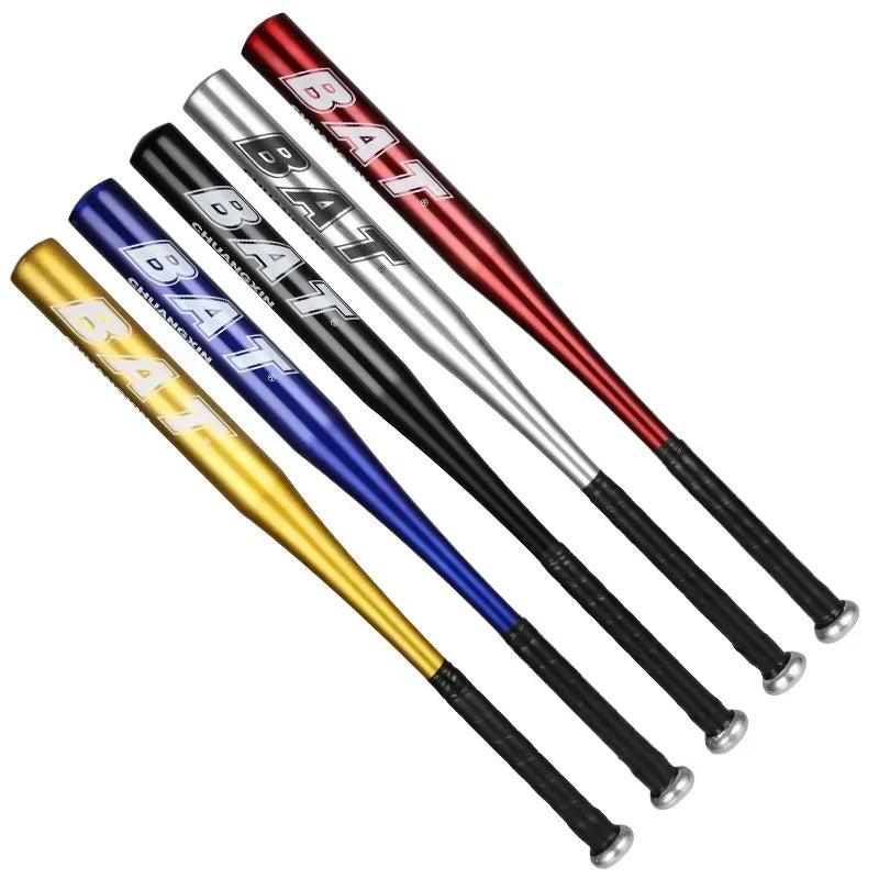 Alloy Aluminum Baseball Bat – Multi-Color Practice Bat for Kids & Adults