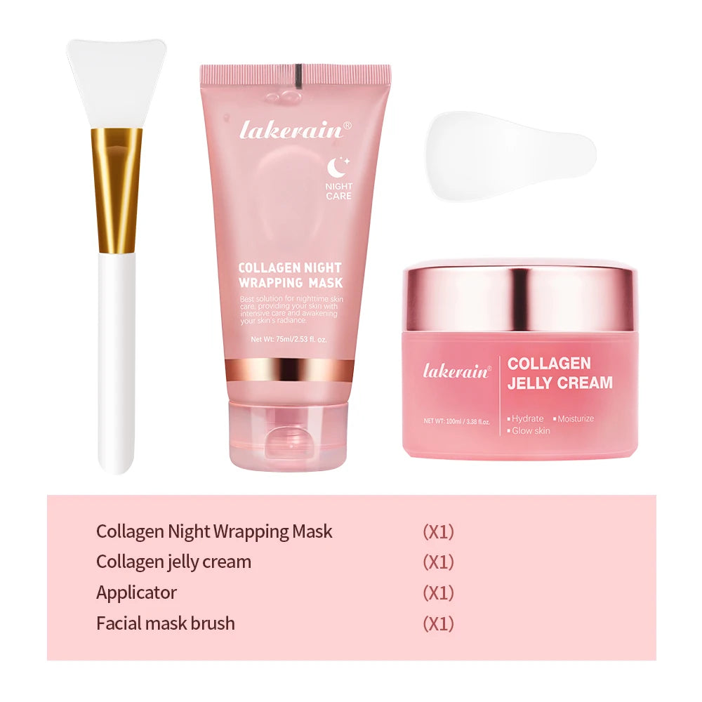 Collagen Jelly Cream – Overnight Hydrating & Firming Facial Mask