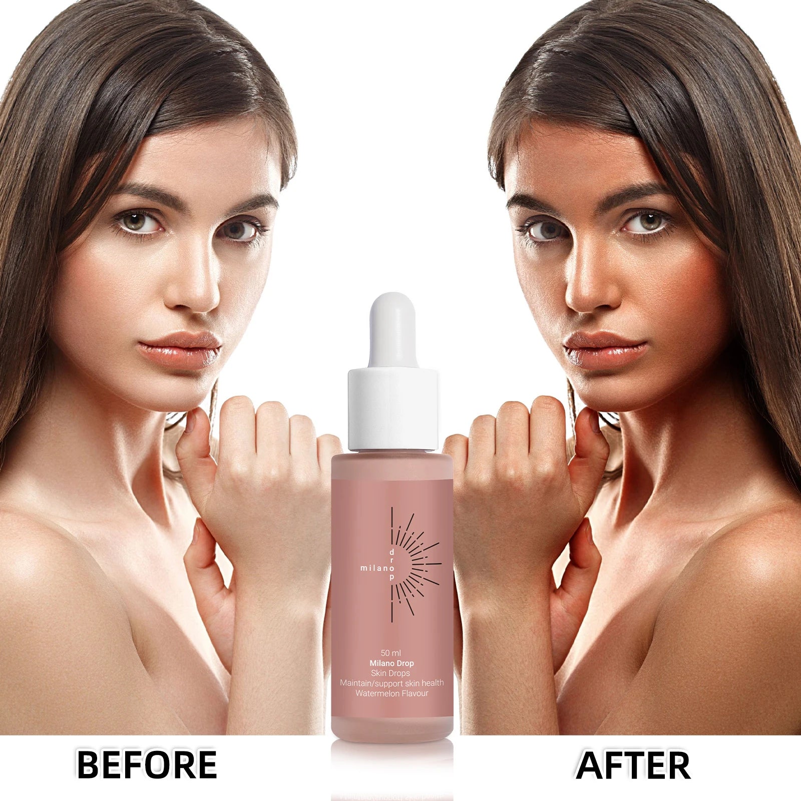 Self Tanning Drops – Natural Melanin Booster & Bronzer
