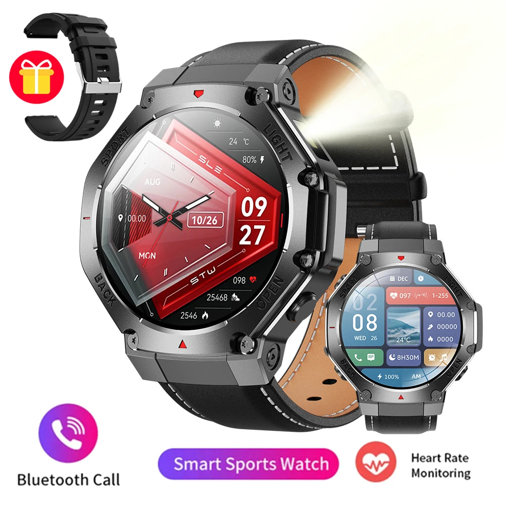 2025 Bluetooth 5.0 Smart Watch – Women's Health & Sports Tracker