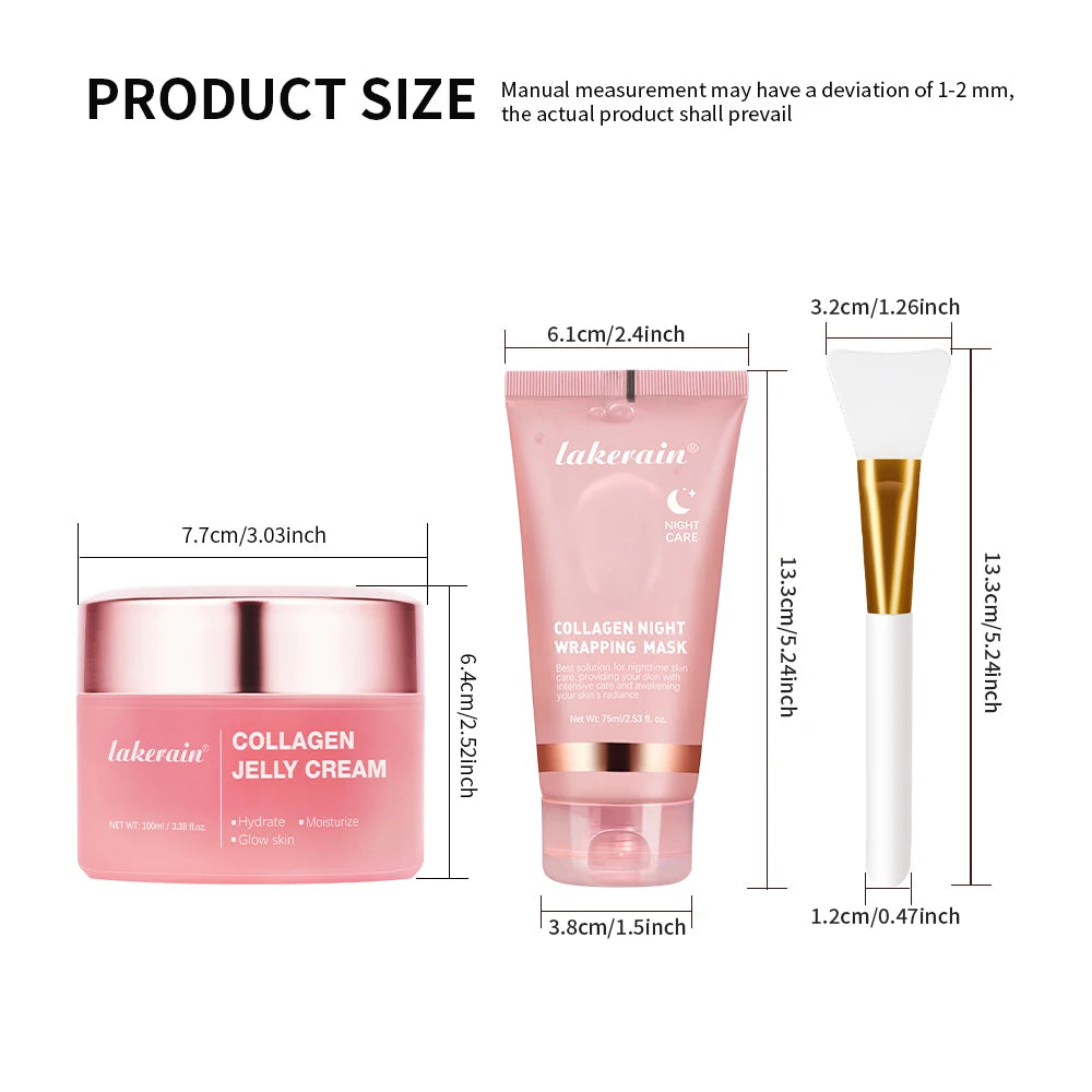 Collagen Jelly Cream – Overnight Hydrating & Firming Facial Mask