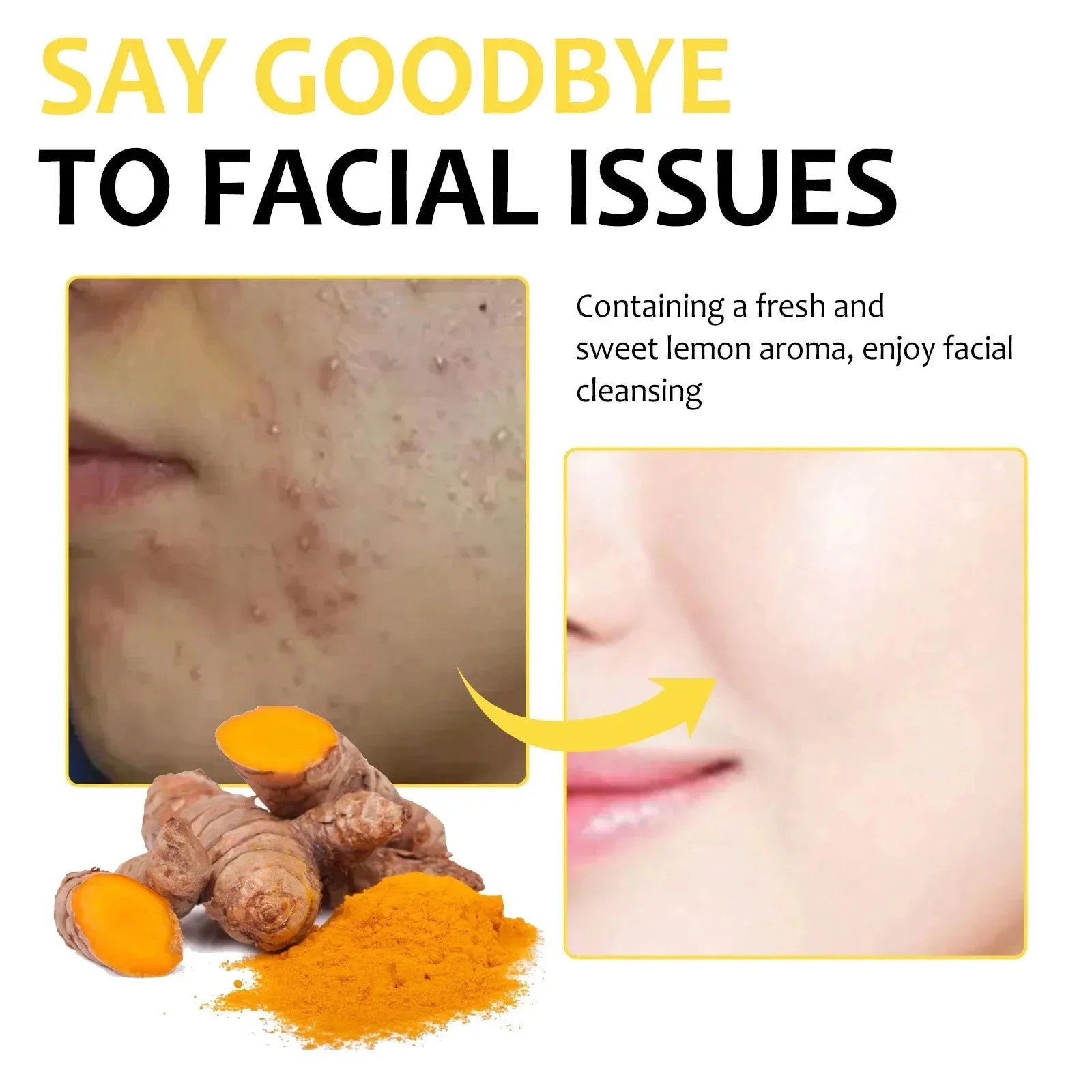 Turmeric Kojic Acid Exfoliating Cleansing Pads