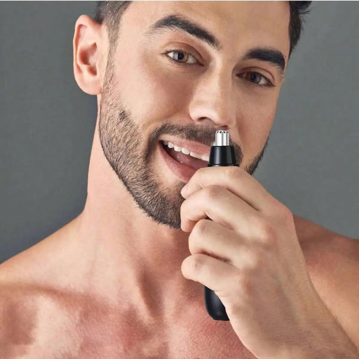 Electric Nose & Neck Hair Trimmer – Portable Unisex Shaving Tool