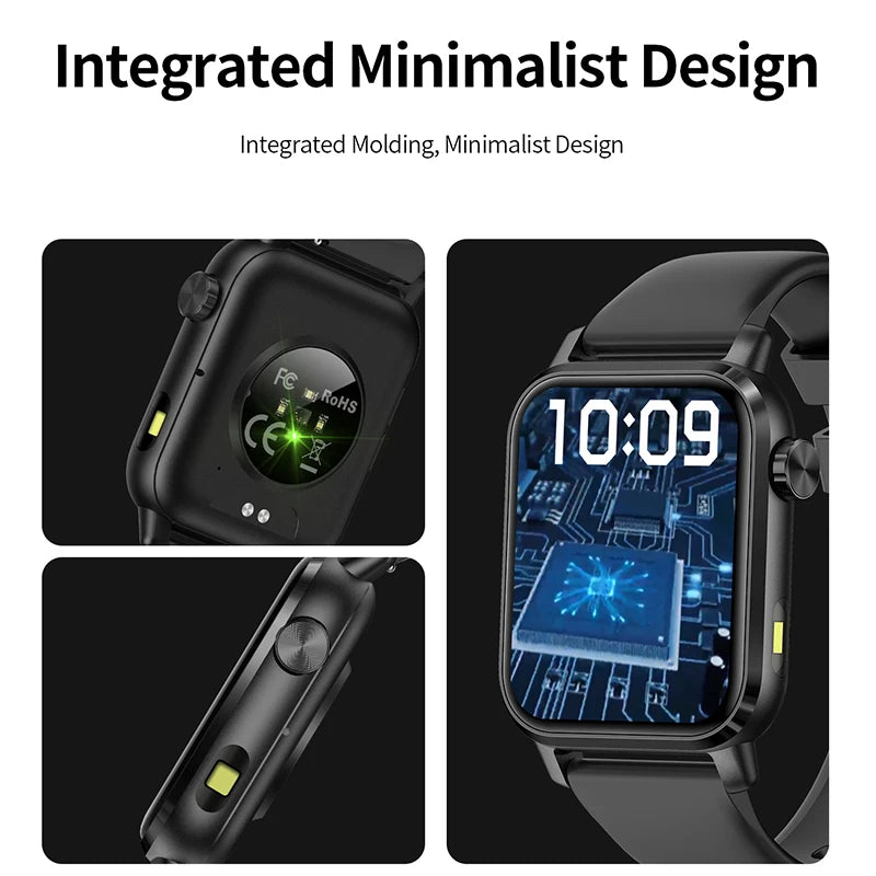 Men's Bluetooth Call Smart Watch – IP68 Waterproof Fitness Tracker