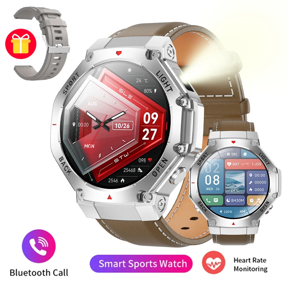 2025 Bluetooth 5.0 Smart Watch – Women's Health & Sports Tracker
