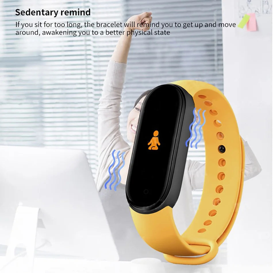 M6 Fitness Smart Watch – Heart & Health Tracker Bracelet