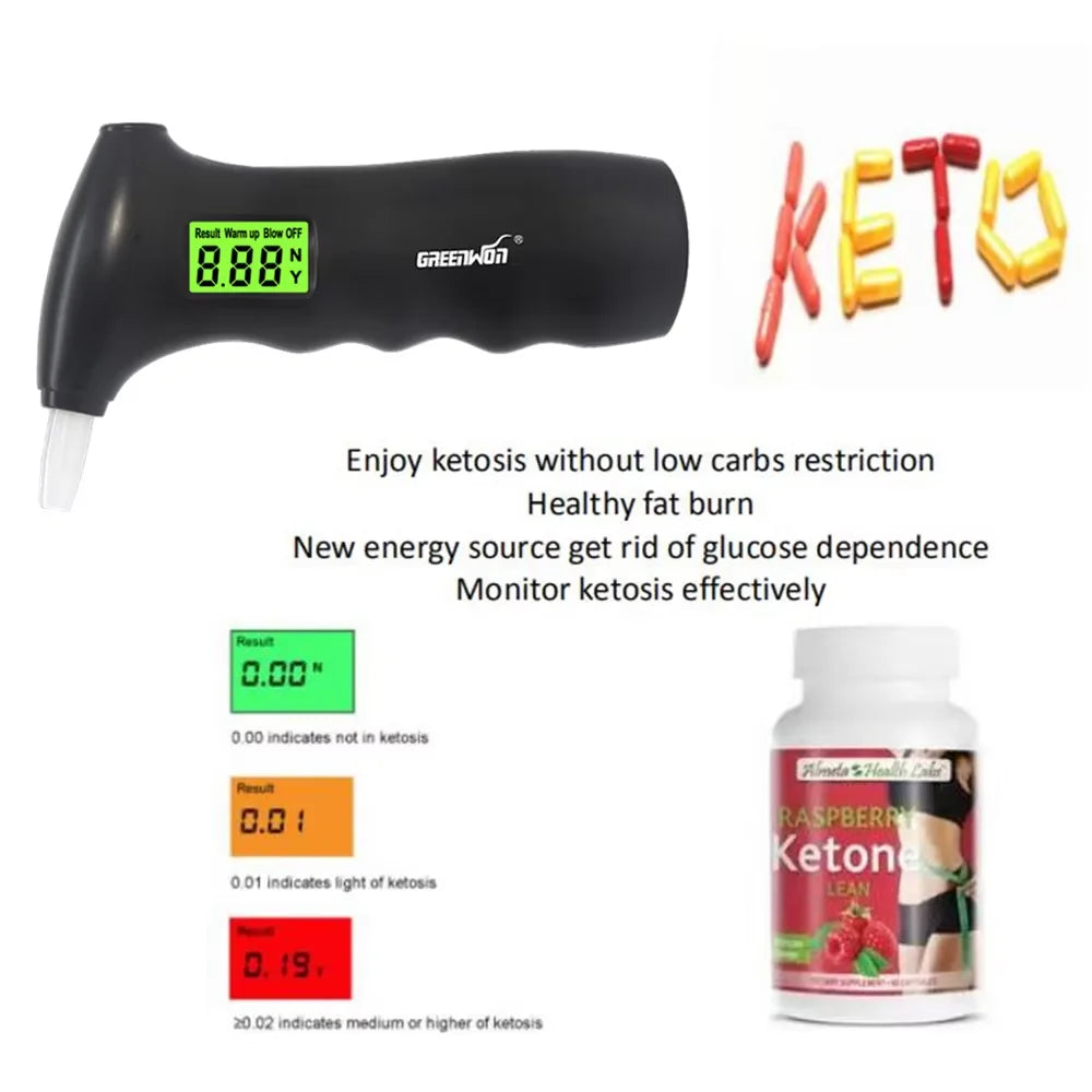 GREENWON Ketone Breath Meter – Keto Diet Fat Burn Tester