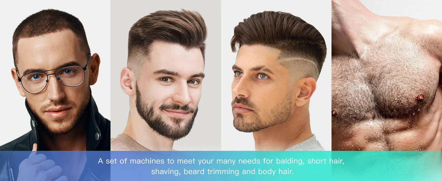 Kensen S30 4-in-1 Cordless Hair Clipper & Grooming Kit