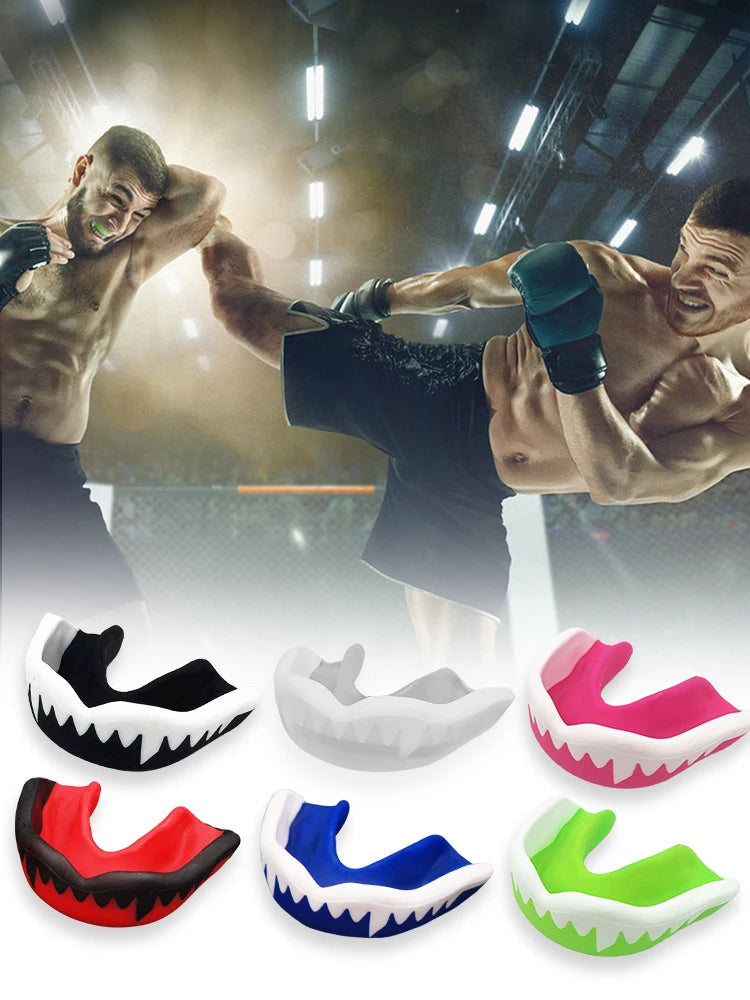 MMA Mouth Guard with Storage Box – Teeth Protector for Sports