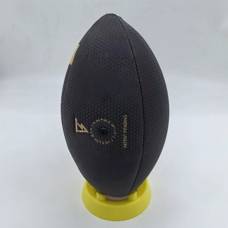 Standard Size 9 American Football – PU Rugby Ball for Youth & Adult