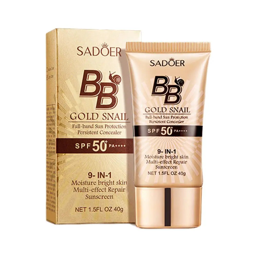 Gold Snail BB Cream SPF50 – Sunscreen & Concealer Moisturizer
