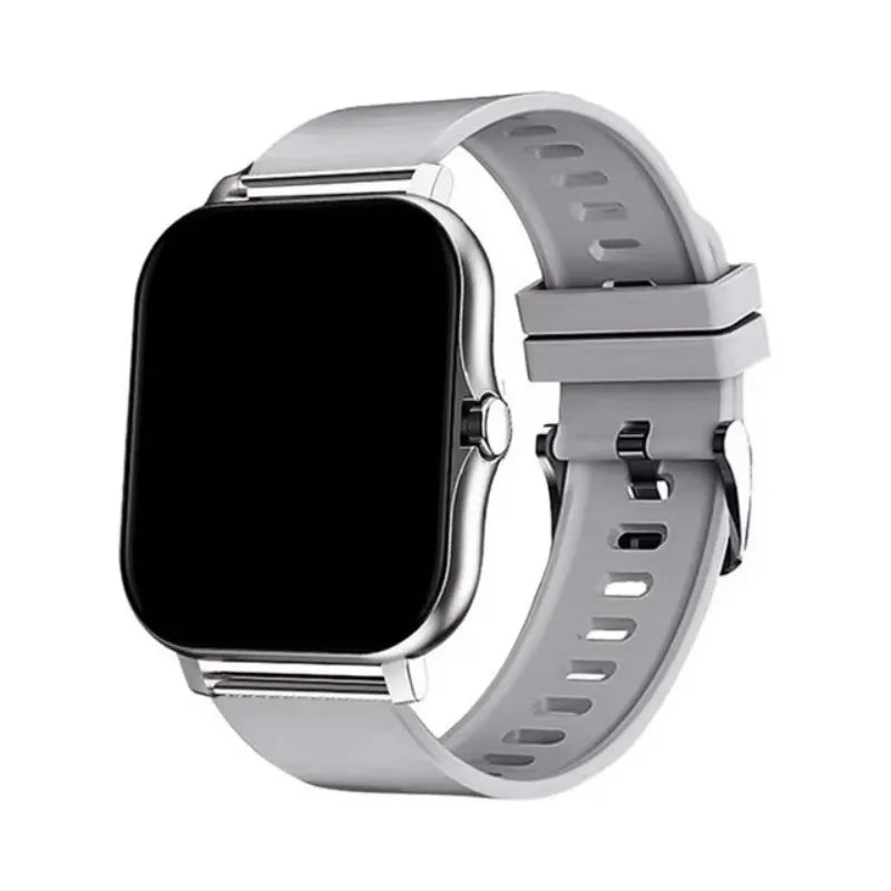 1.44" Bluetooth Smart Watch – Health Tracker for Android & iOS