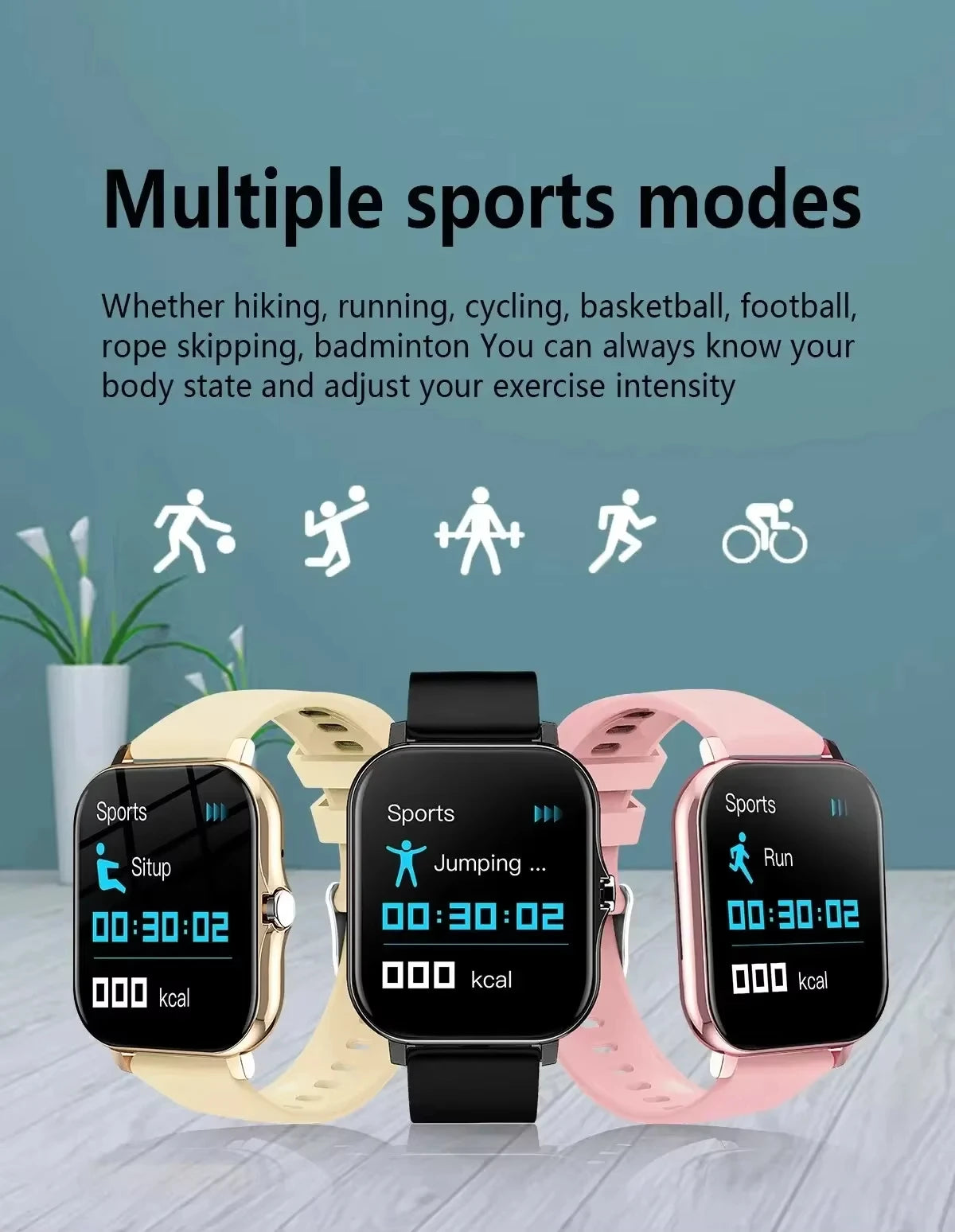 Xiaomi Smart Watch – Fitness & Health Tracker for Android/iOS