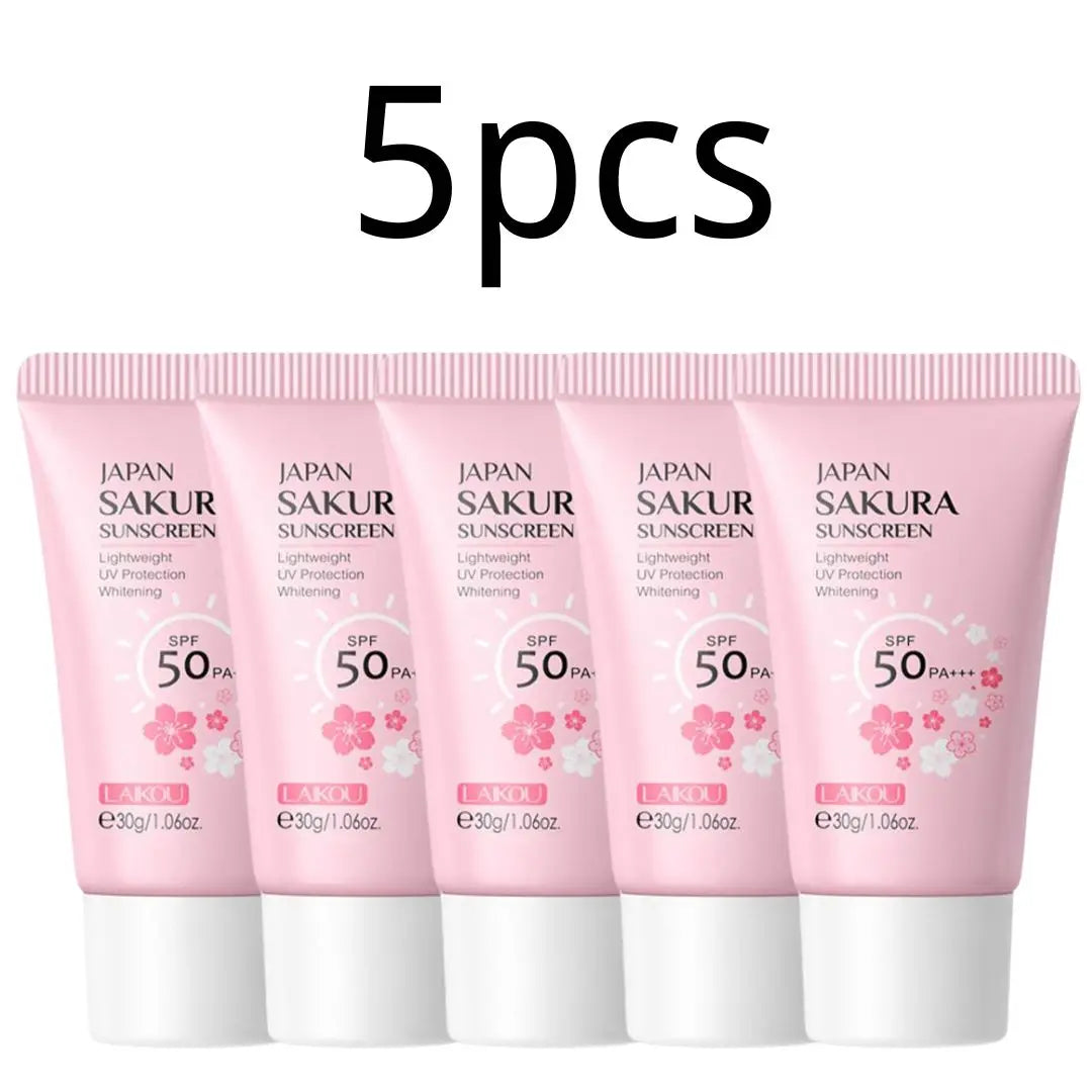 Sakura SPF50 Sunscreen Cream – Face & Body UV Protection