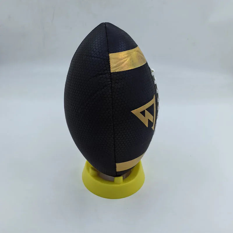 Standard Size 9 American Football – PU Rugby Ball for Youth & Adult