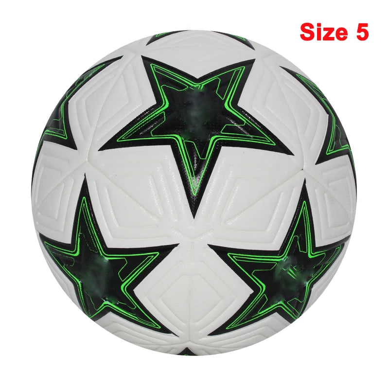 Standard Soccer Ball – Professional Seamless PU Football (Sizes 4 & 5)