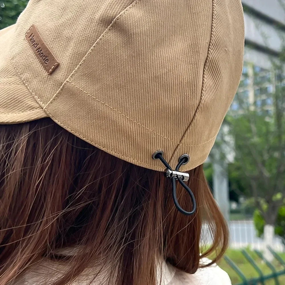 Adjustable Foldable Cotton Sunhat – UV Protection for Women’s Summer Outdoor Use