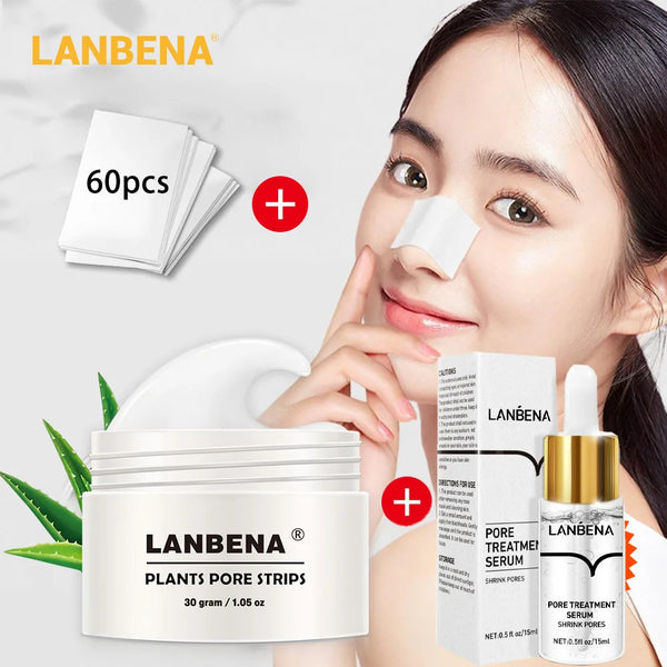 LANBENA Pore Shrinking Essence – Acne & Blackhead Treatment Serum 15ml