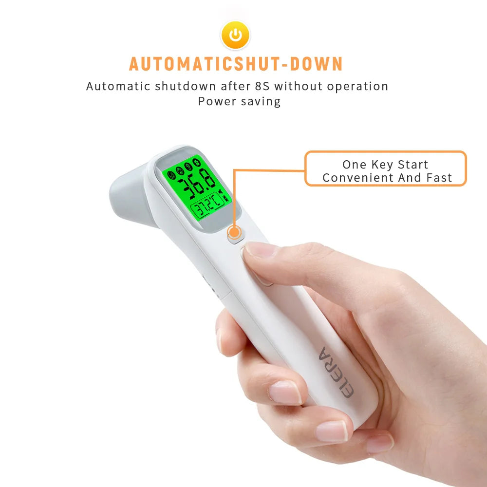 ELERA Infrared Thermometer – Non-Contact Forehead & Ear Temperature Scanner