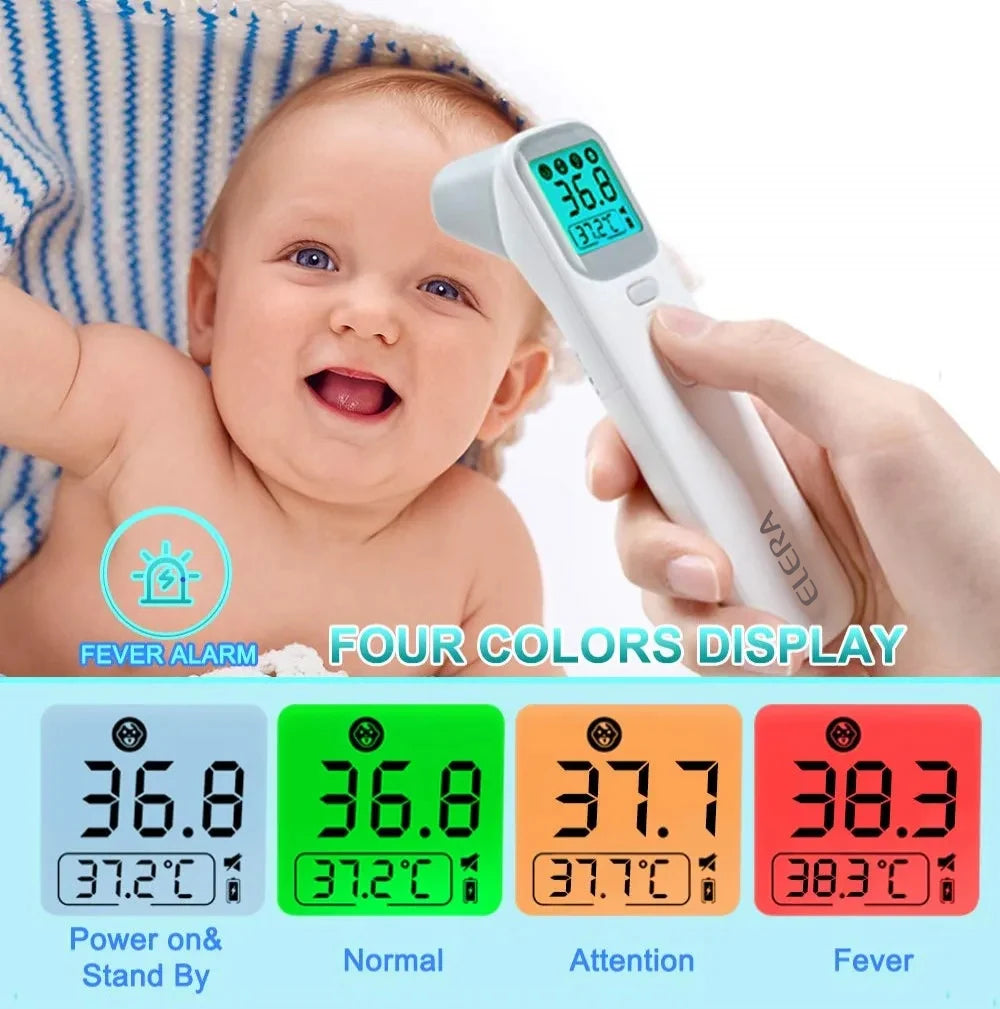 ELERA Infrared Thermometer – Non-Contact Forehead & Ear Temperature Scanner