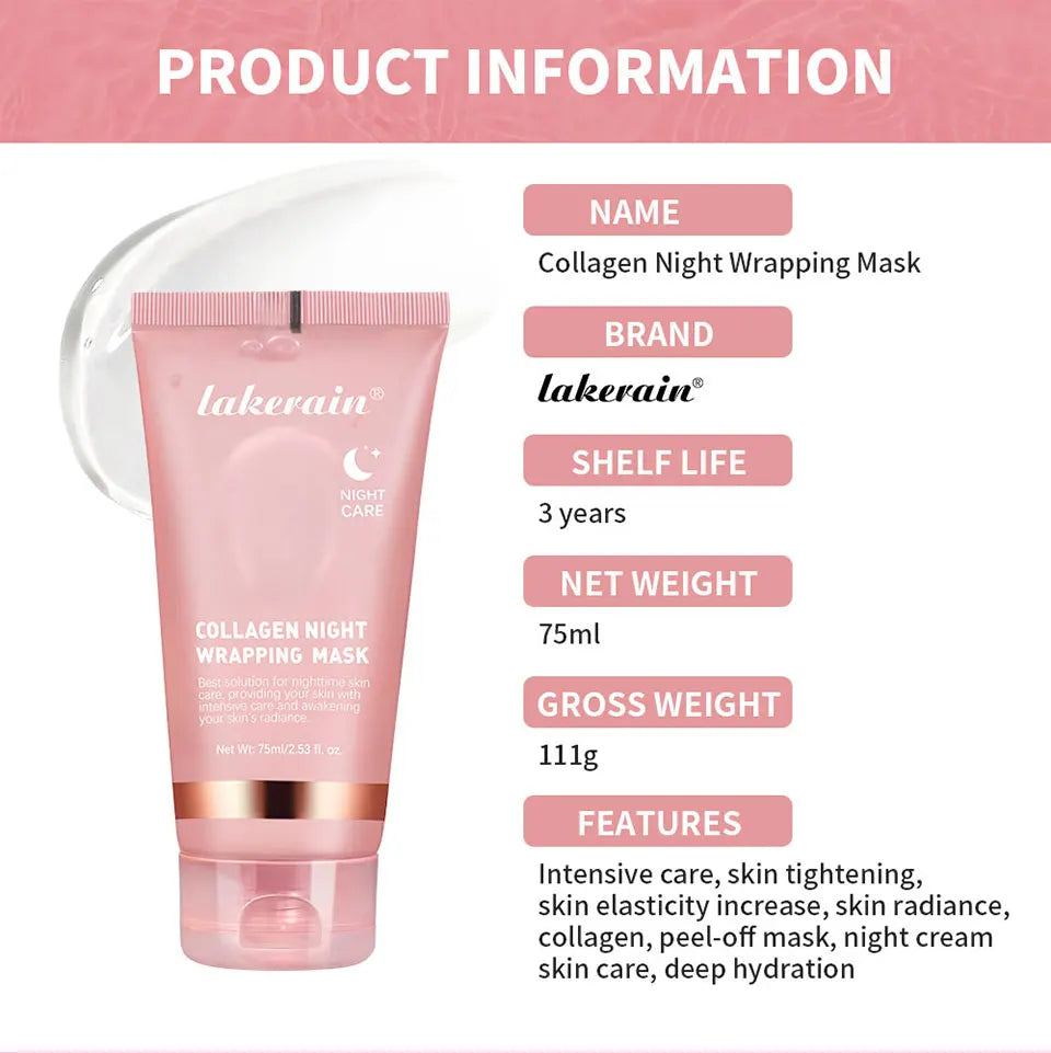 Collagen Jelly Cream – Overnight Hydrating & Firming Facial Mask
