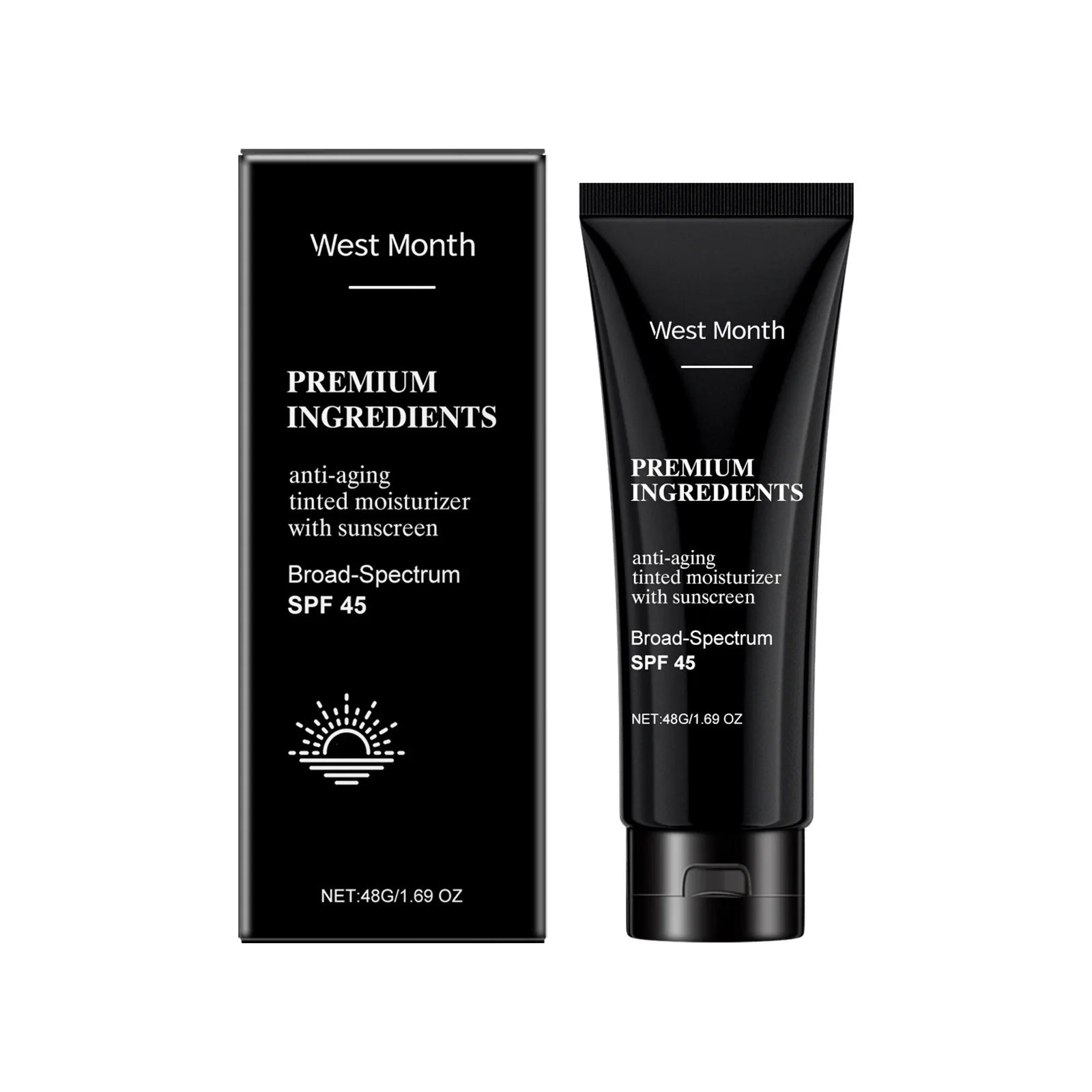 SPF45 Broad Spectrum Waterproof Sunscreen Cream