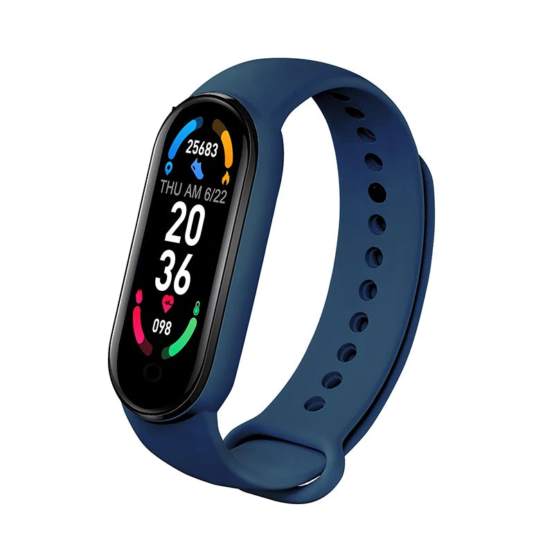 M6 Fitness Smart Watch – Heart & Health Tracker Bracelet