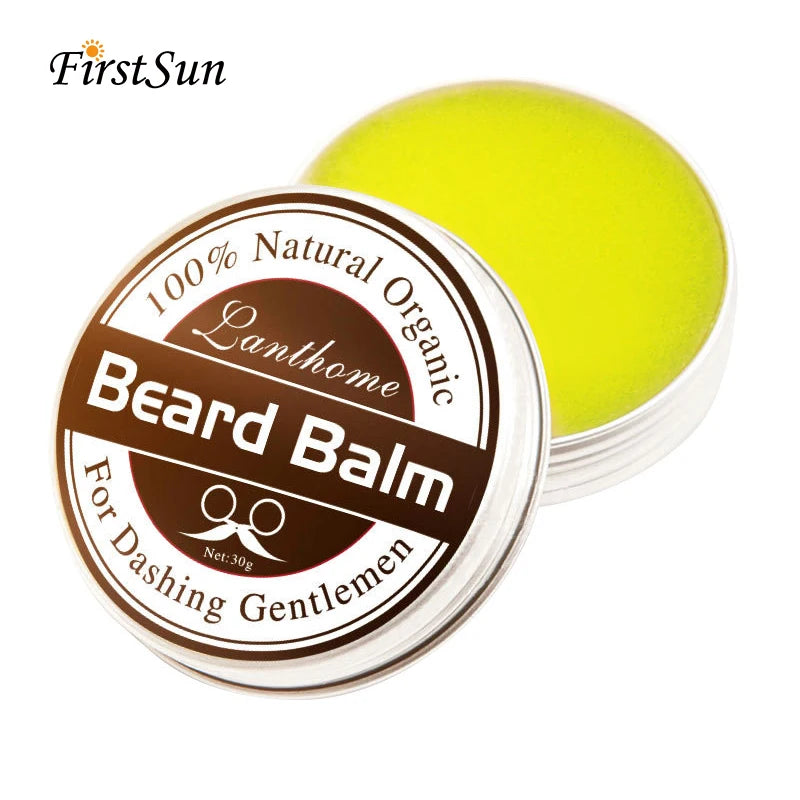 Natural Beard Balm & Growth Oil – Moisturizing Styling Cream for Men