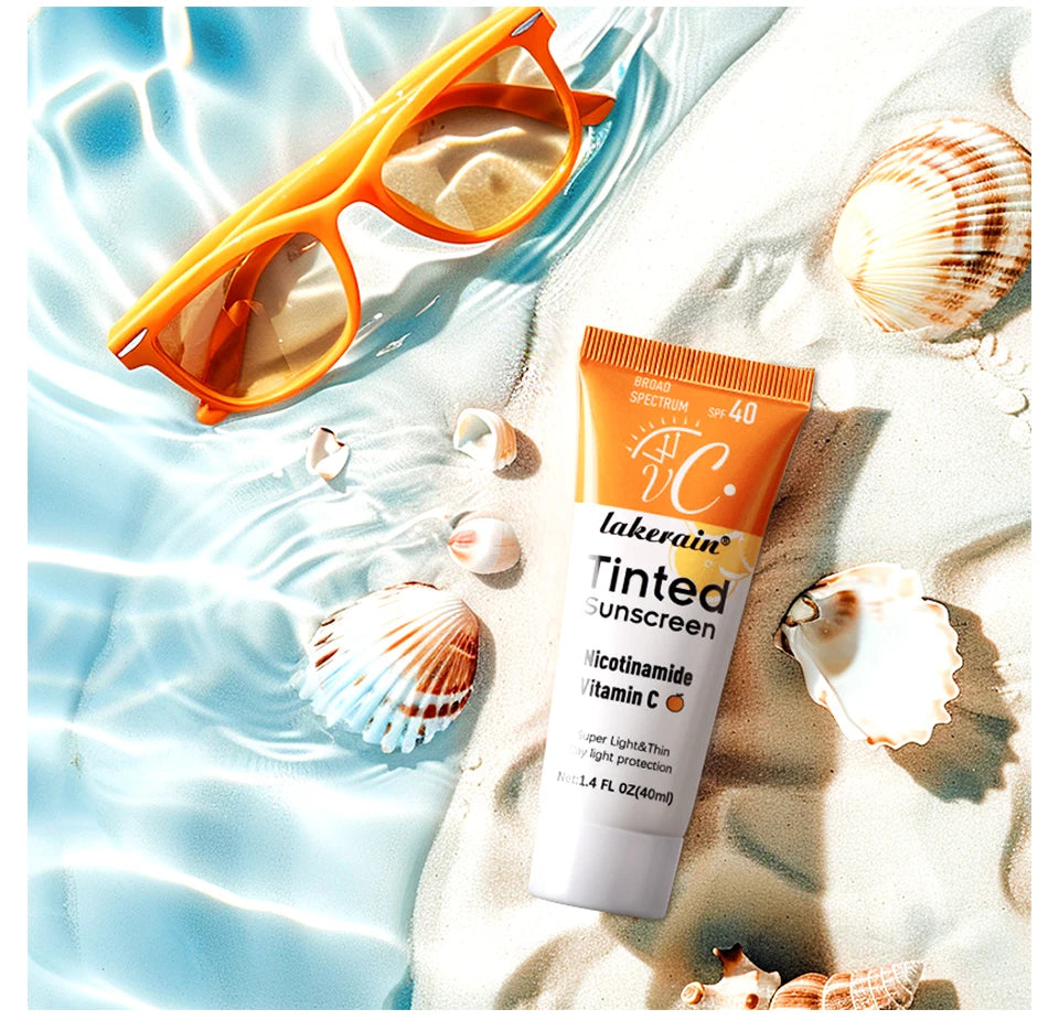 SPF40 Tinted VC Moisturizing Sunscreen Cream