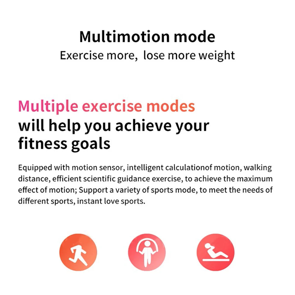 M6 Fitness Smart Watch – Heart & Health Tracker Bracelet