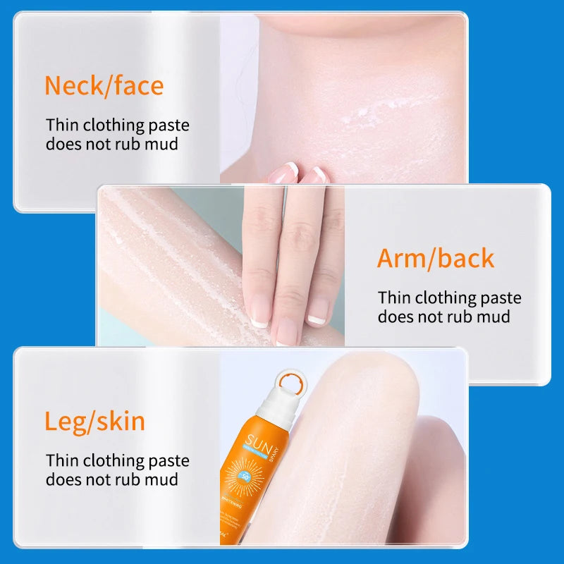 O’cheal Sunscreen Spray – 150ml Moisturizing & Anti-Aging SPF for Face & Body