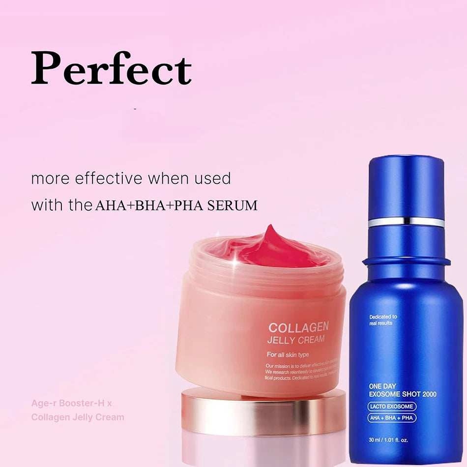 24h Glow & Lift Collagen Jelly Cream – Niacinamide & Moisturizing Care