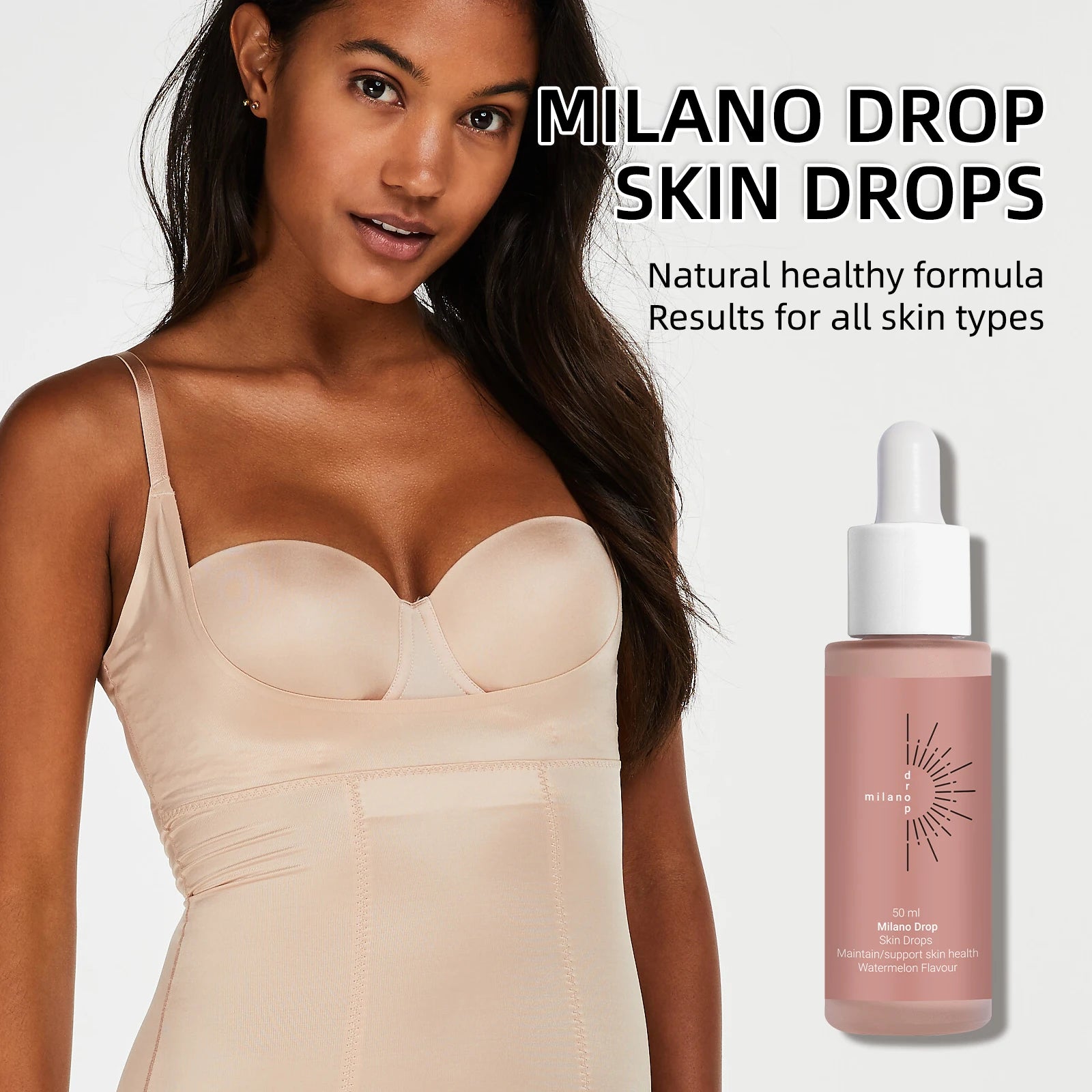 Self Tanning Drops – Natural Melanin Booster & Bronzer