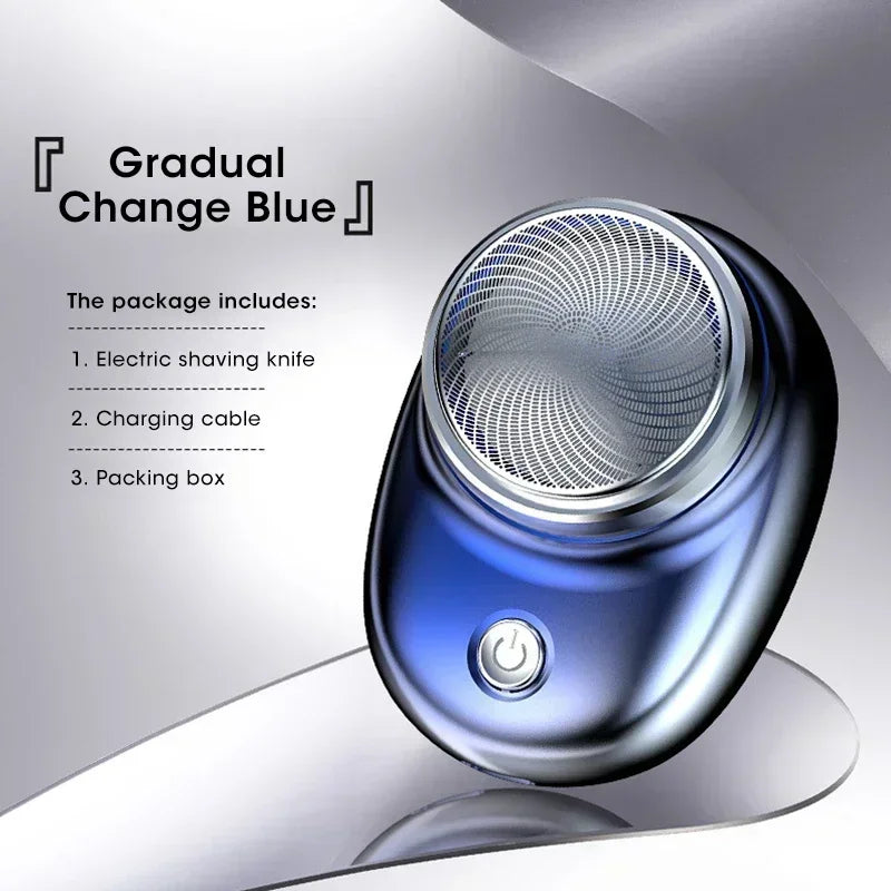 Upgraded Portable Men’s Razor – Wet/Dry, USB Rechargeable, Fast Charging