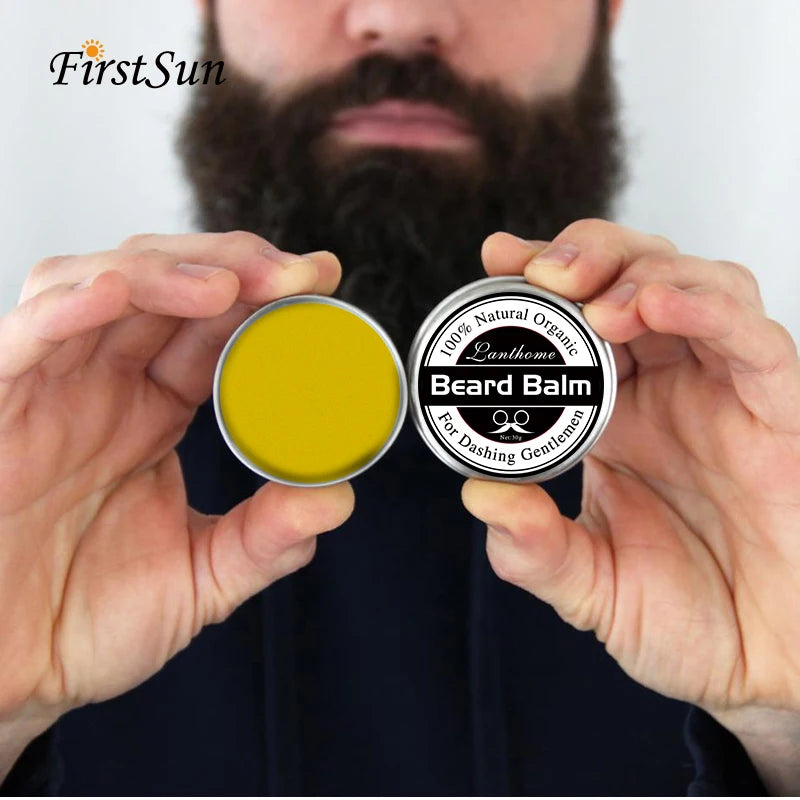 Natural Beard Balm & Growth Oil – Moisturizing Styling Cream for Men