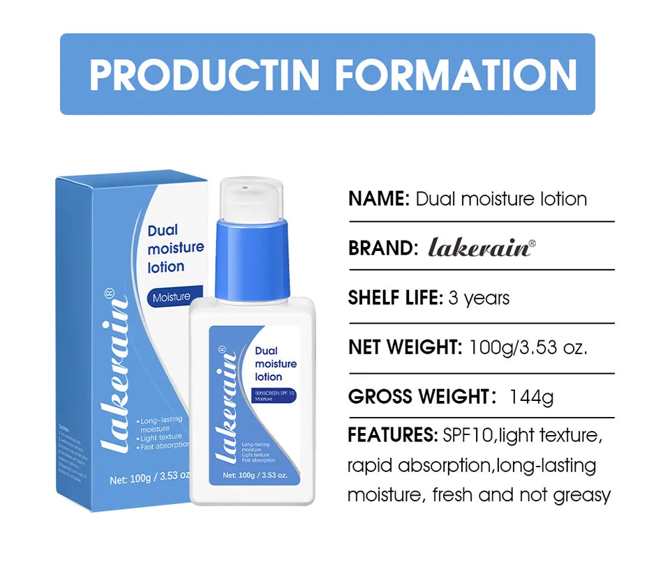 Dual Moisture Sunscreen Lotion SPF10 – Hydrating Skincare