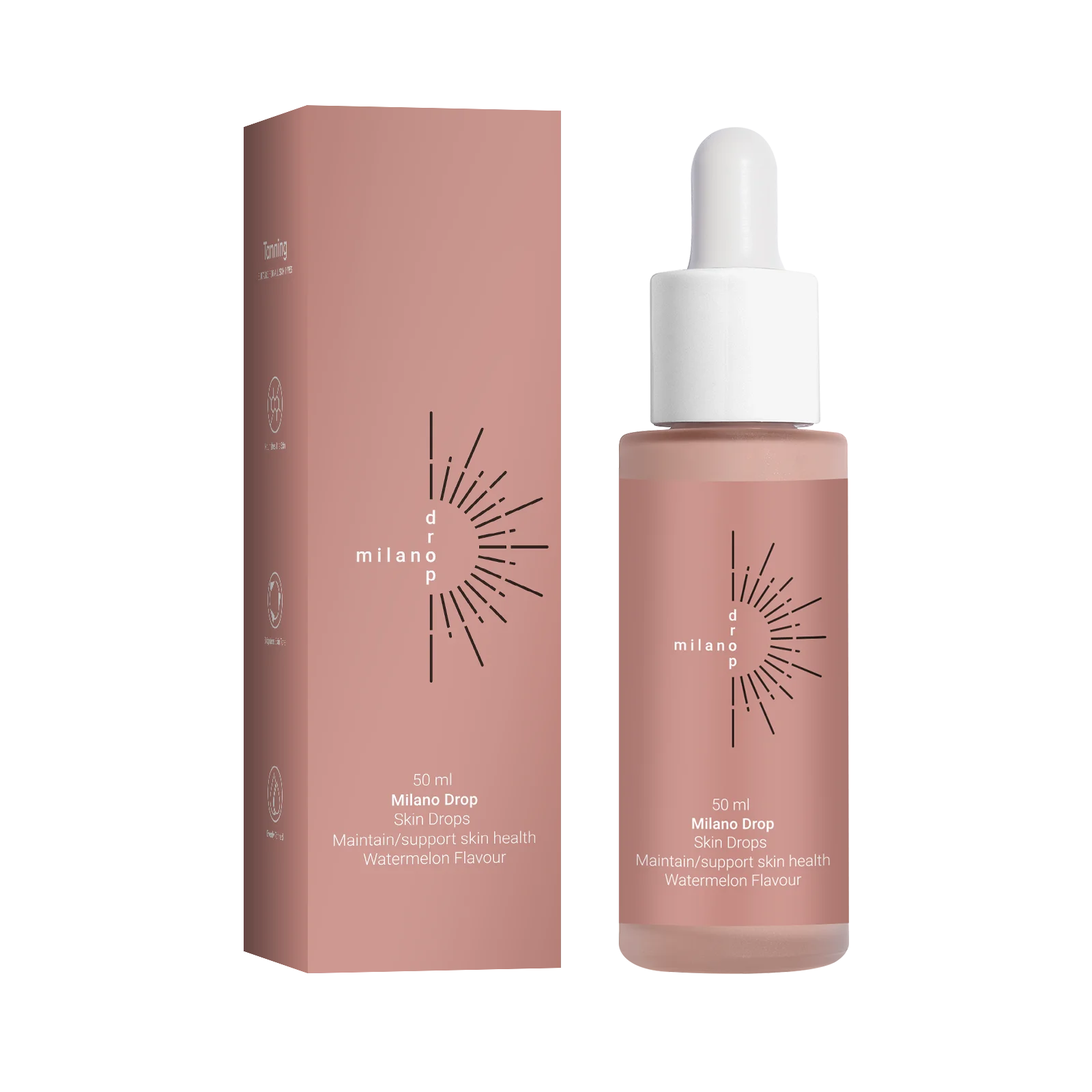 Self Tanning Drops – Natural Melanin Booster & Bronzer