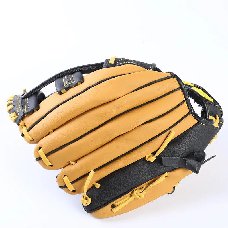 Professional Leather Baseball Gloves – 11.5” & 12.5” Youth & Adult