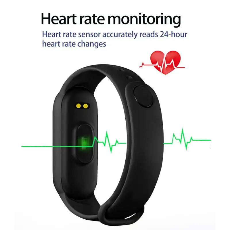 M6 Fitness Smart Watch – Heart & Health Tracker Bracelet