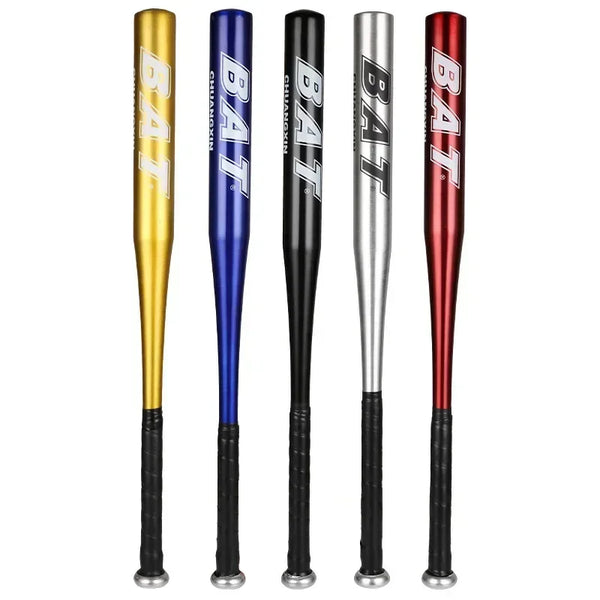 Alloy Aluminum Baseball Bat – Multi-Color Practice Bat for Kids & Adults