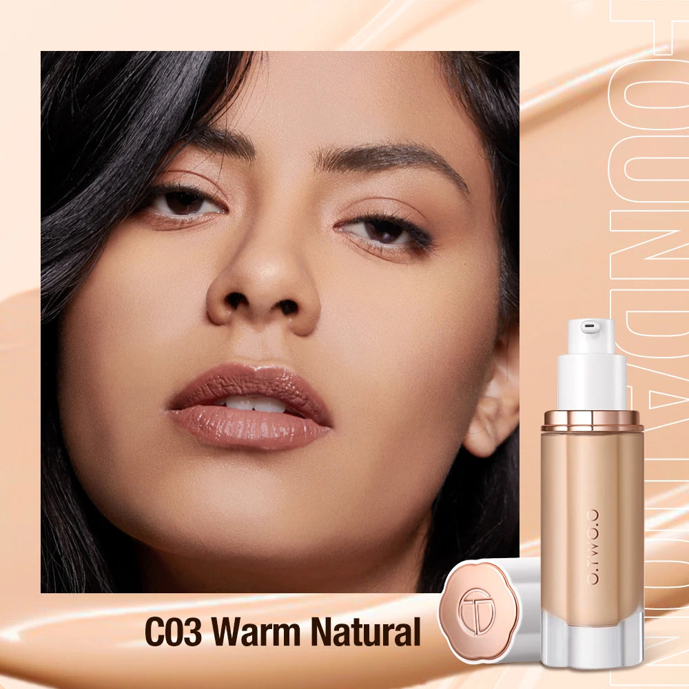 O.TWO.O High-Coverage Liquid Foundation Cream