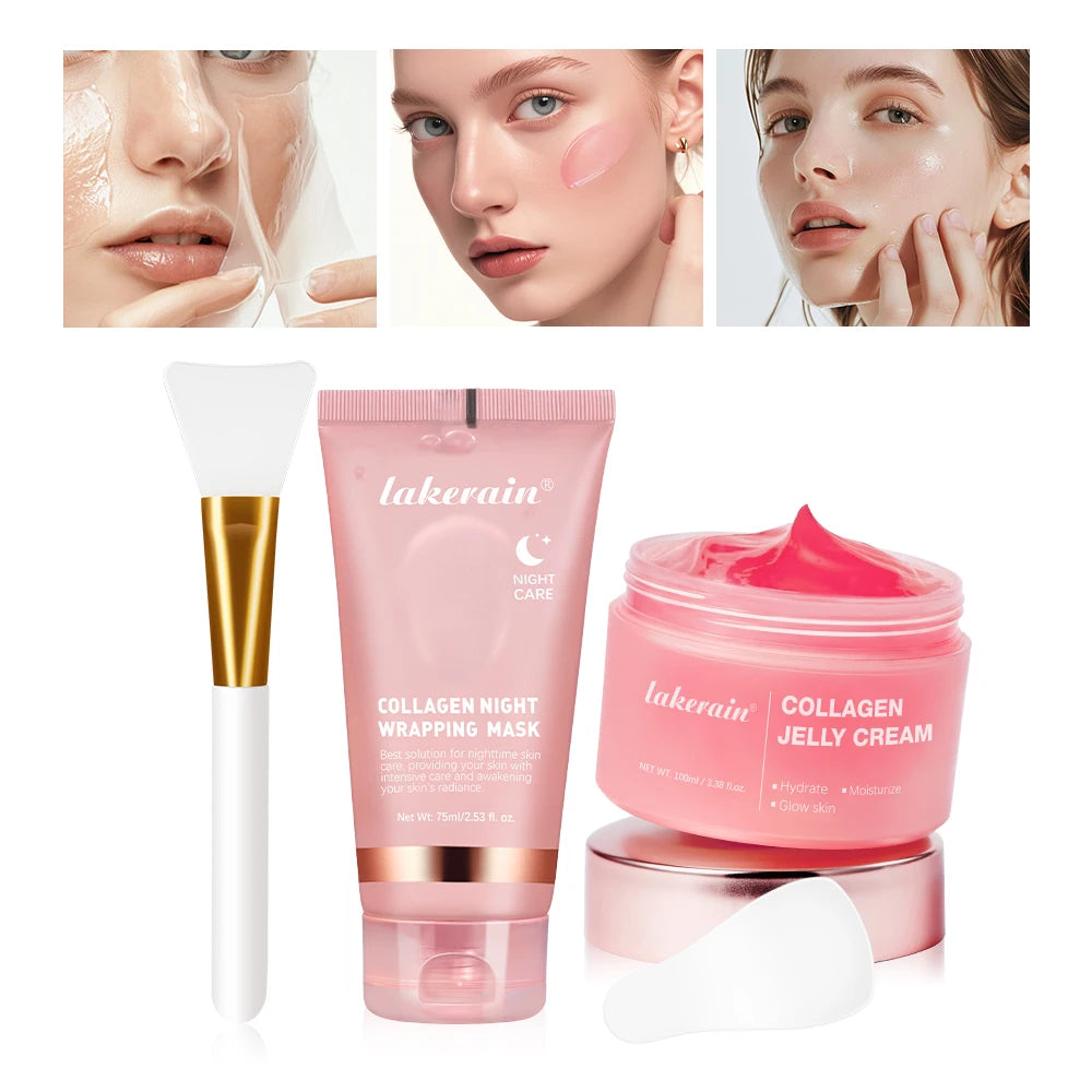 Collagen Jelly Cream – Overnight Hydrating & Firming Facial Mask