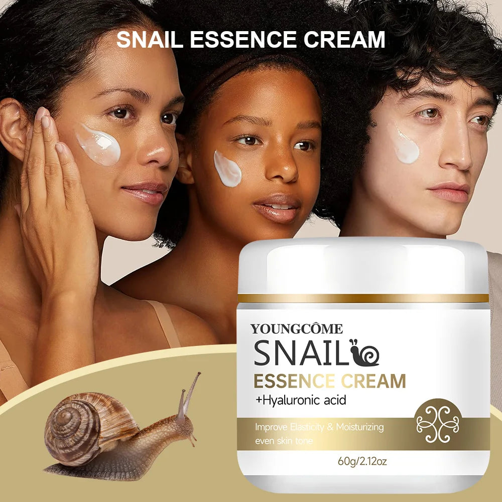 Snail Essence Cream with Hyaluronic Acid & Retinol